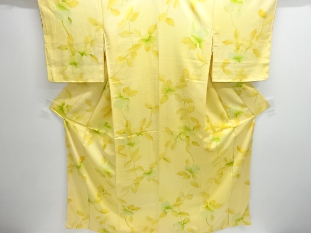 JAPANESE KIMONO / KOMON / FLOWER & PLANT 